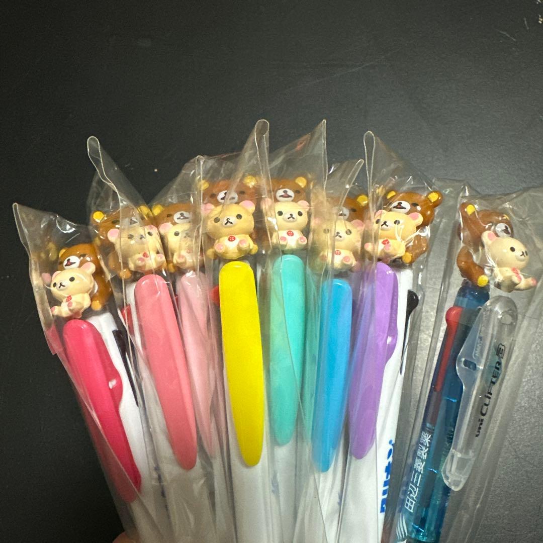 【最終価格】3色ボールペン8本セット　リラックマ