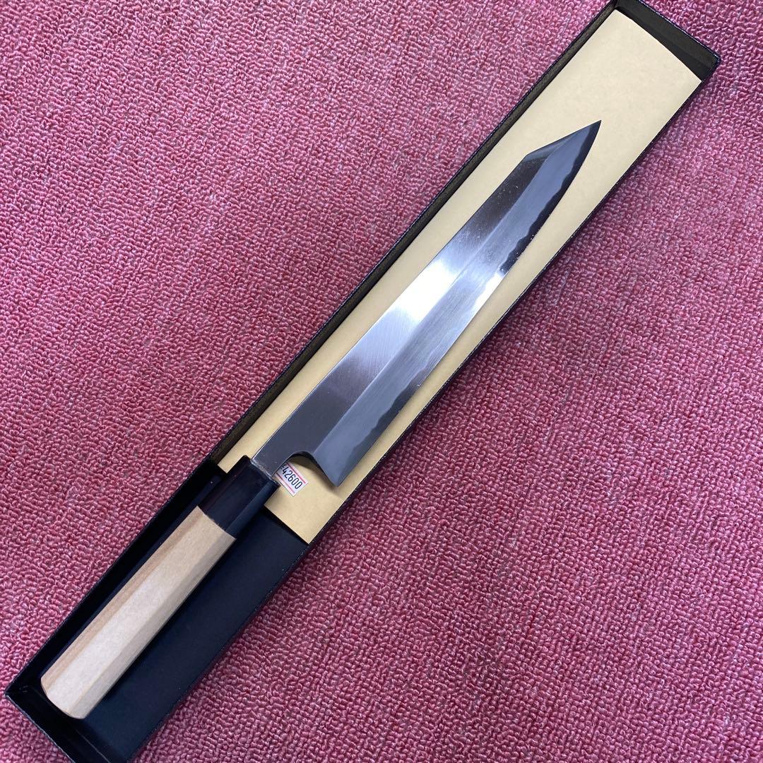 青二鋼　勘所切付型特製万能和包丁　240㎜ 8寸