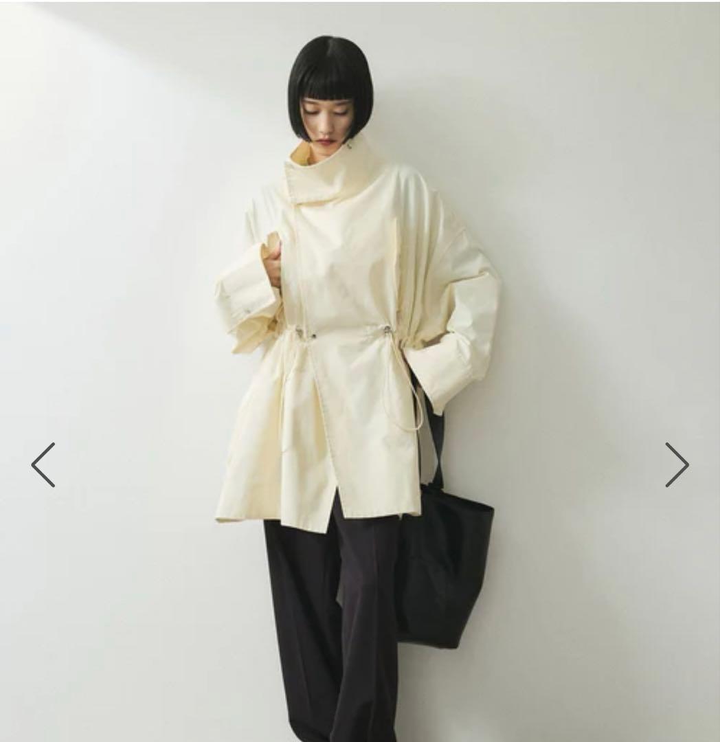 【完売商品】アダムエロペ　スタンドカラーハーフモッズコート　新品