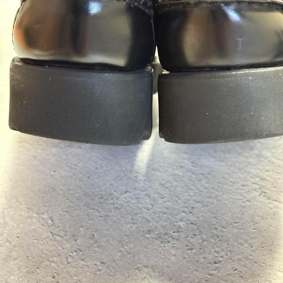 美品　ジーエイチバス　G.H.Bass (37) 革靴　ビットローファー　レザー