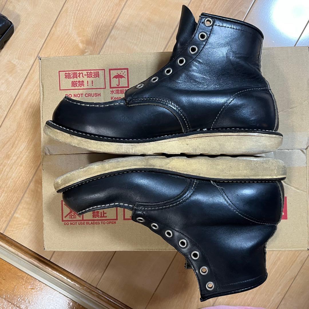 90s USA製 レッドウィング 8130 RED WING ブラック