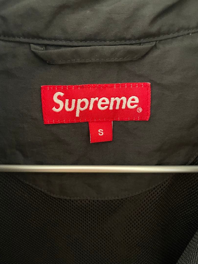 SUPREME Corner Arc Half Zip Pullover 黒 S