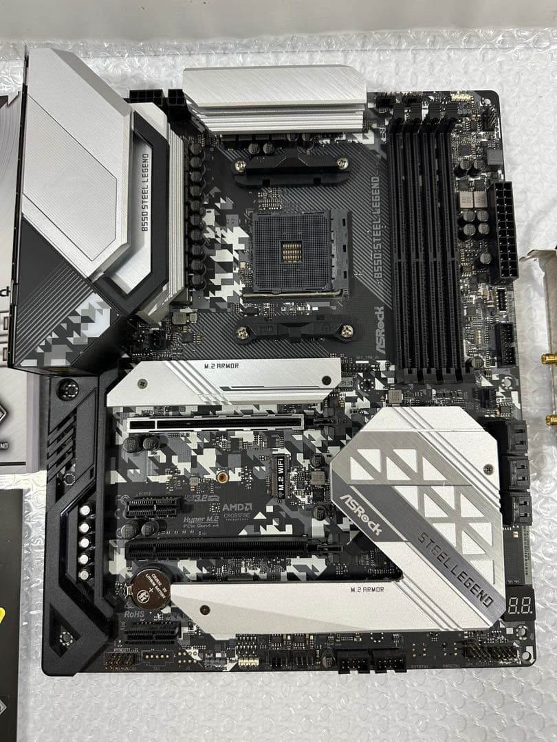 ASRock B550 STEEL LEGEND マザーボード　オマケ付き