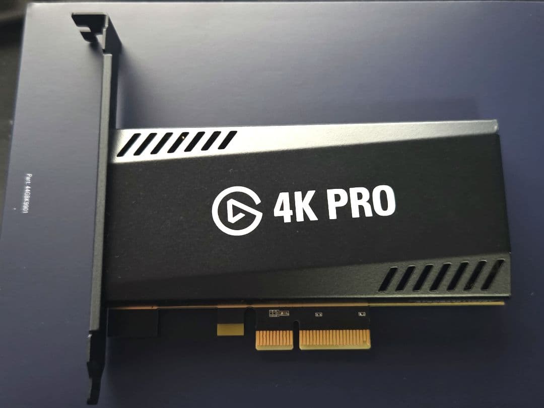 ビデオキャプチャー・キャプチャーボード Elgato Game Capture 4K Pro 10GBK9901