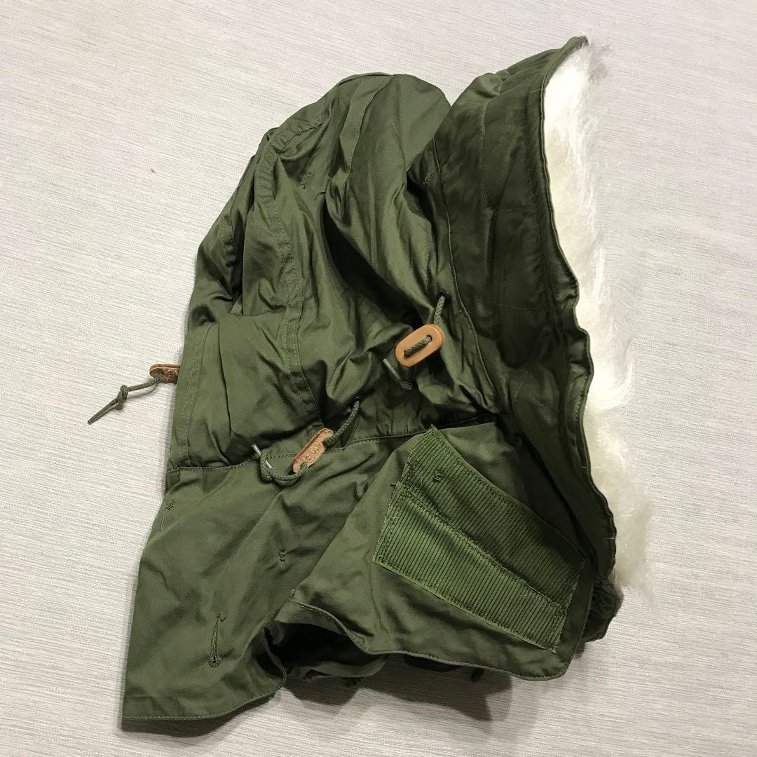 デッドストック 米軍実物 M-65 フィッシュテールパーカー フード