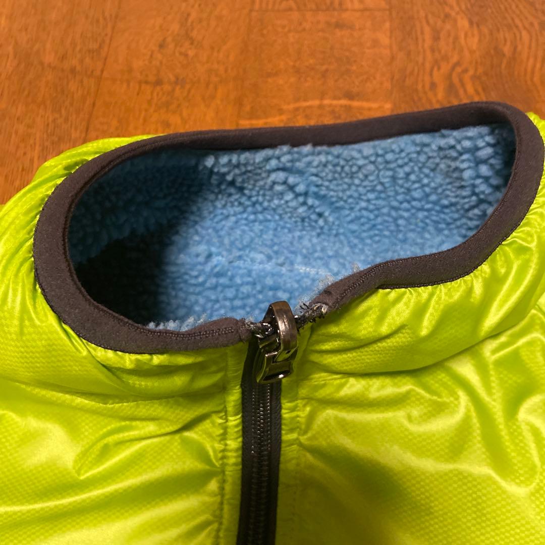 希少サイズ ヨネックス ボアリバーシブルジャケット ブルー xo