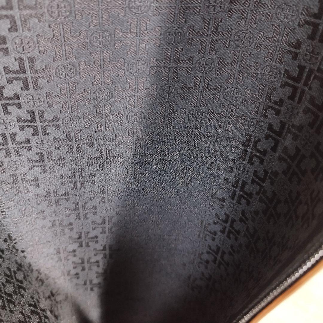 【美品】定価8.3万 トリーバーチ ロングブーツ 黒 レザー ロゴ 23cm