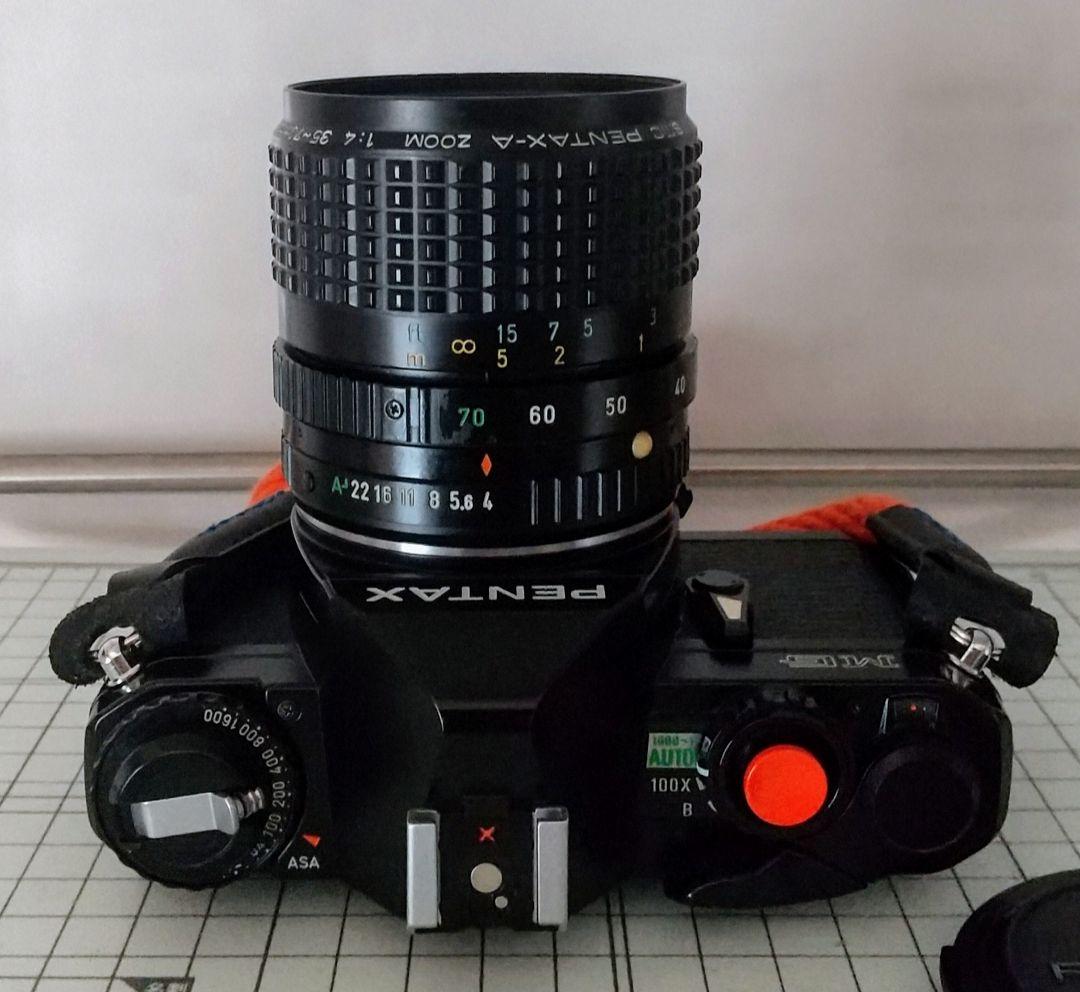 ペンタックス フイルム 一眼レフカメラ ヘリオス レンズ