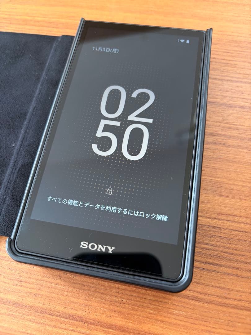 SONY ウォークマン NW-ZX707 純正保護ケース付き