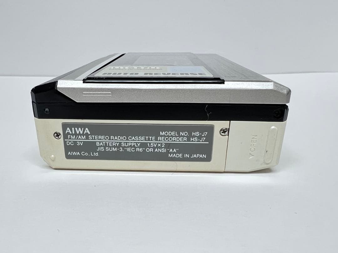 AIWA アイワ カセットプレーヤー HS-J7 ジャンク品