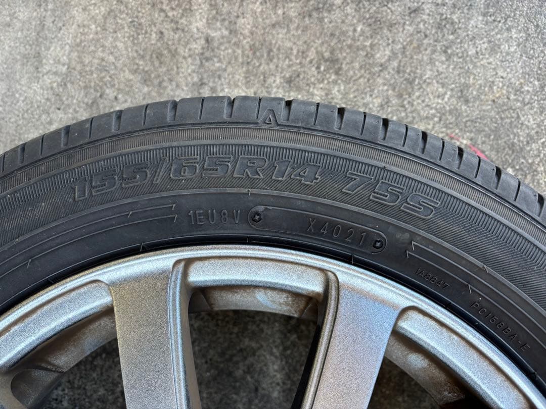 てーボラン 　155/65R14 夏タイヤ2本