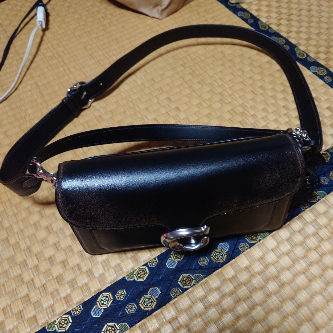 COACH◆タビー ショルダー バッグ 26・ラブド レザー