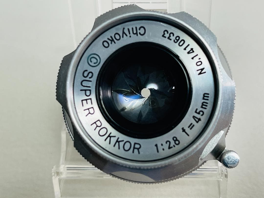 千代田光学 MINOLTA SUPER ROKKOR 45ｍｍ F2.8 L39