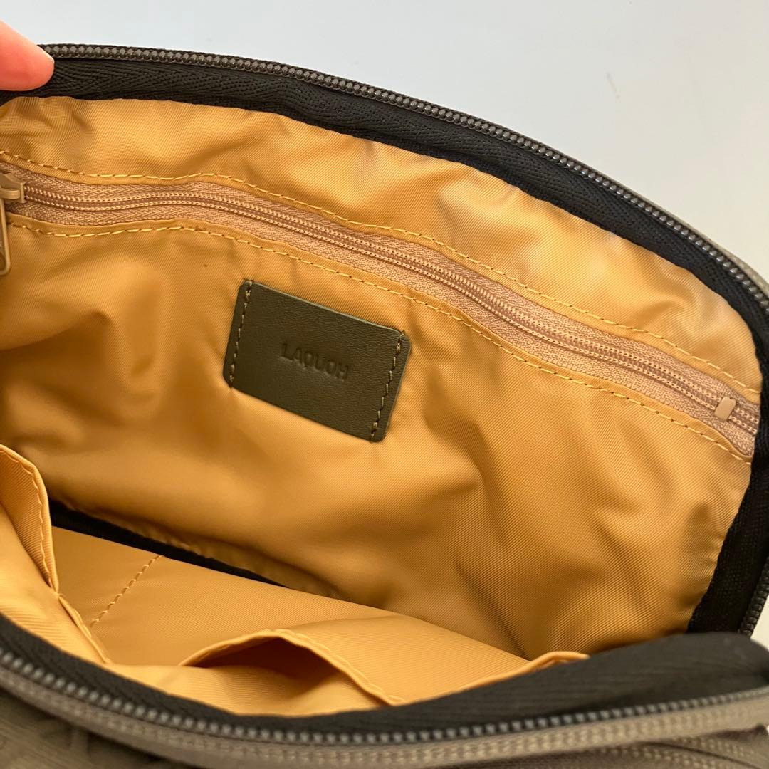 ◆美品 LAQUOH ラクーオ 2way ショルダーバッグ ボディバッグ