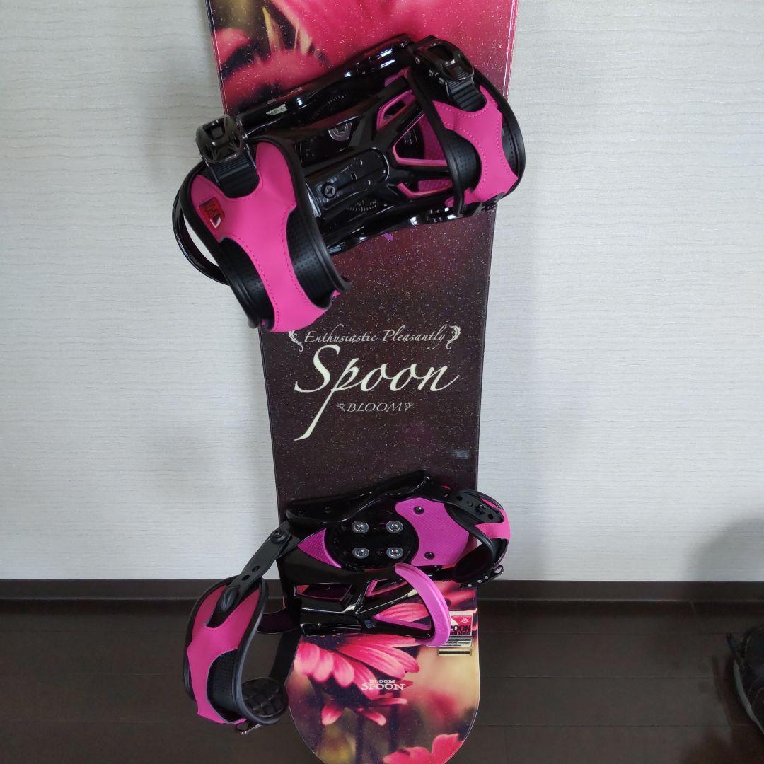 【美品】Spoon レディース スノーボード3点セット