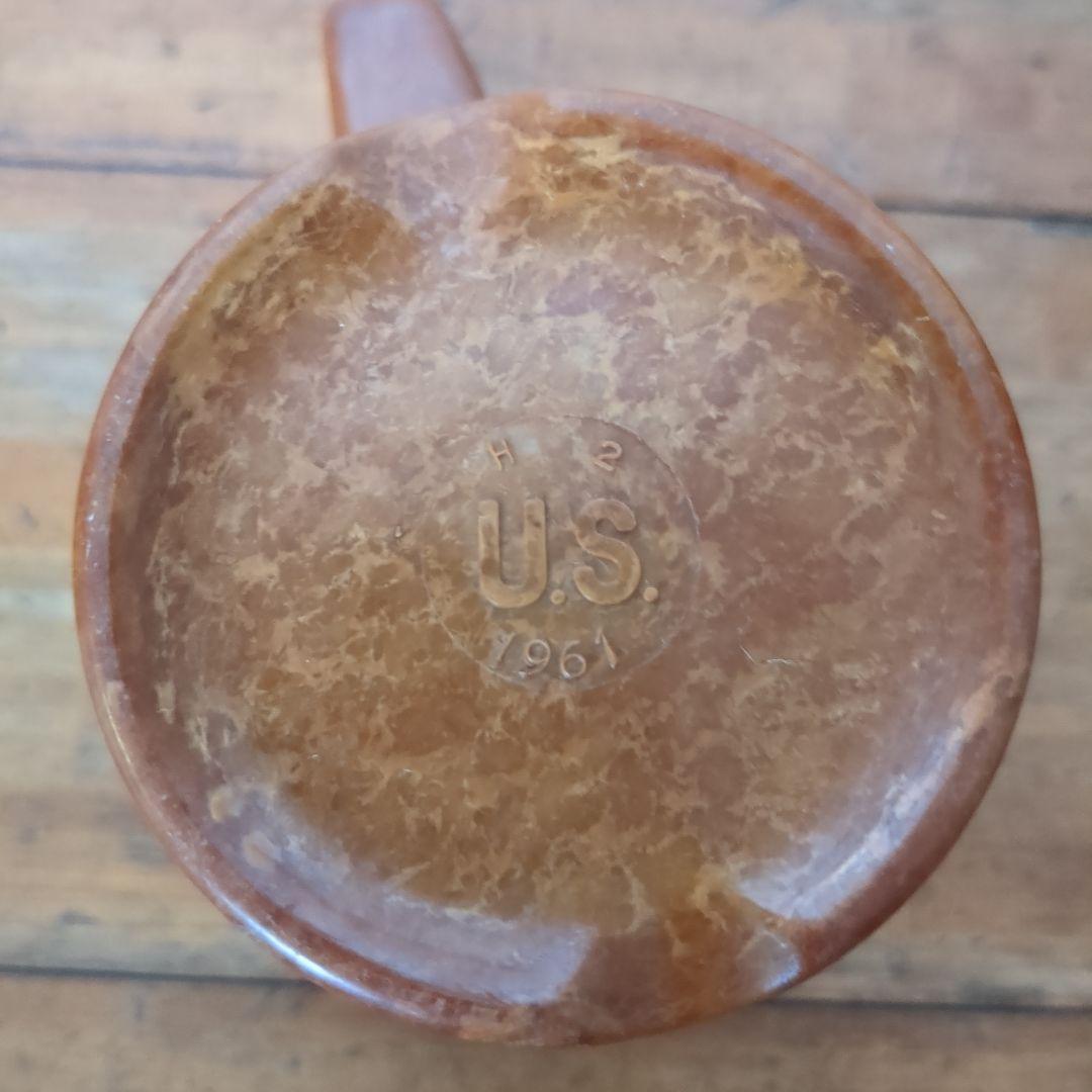 米軍実物　メラミン　マグカップ　５コセット