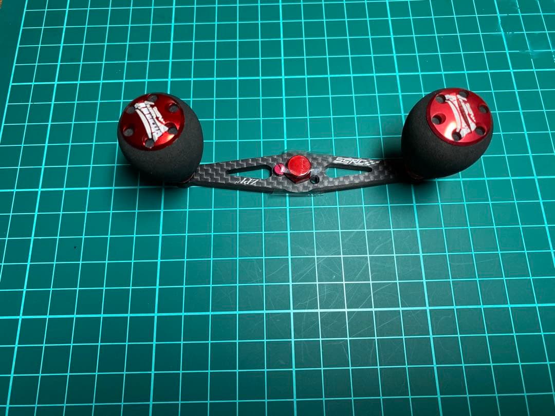 ZPI イナーシャ　カーボンハンドル　SSRC 95mm アブ・ダイワ用