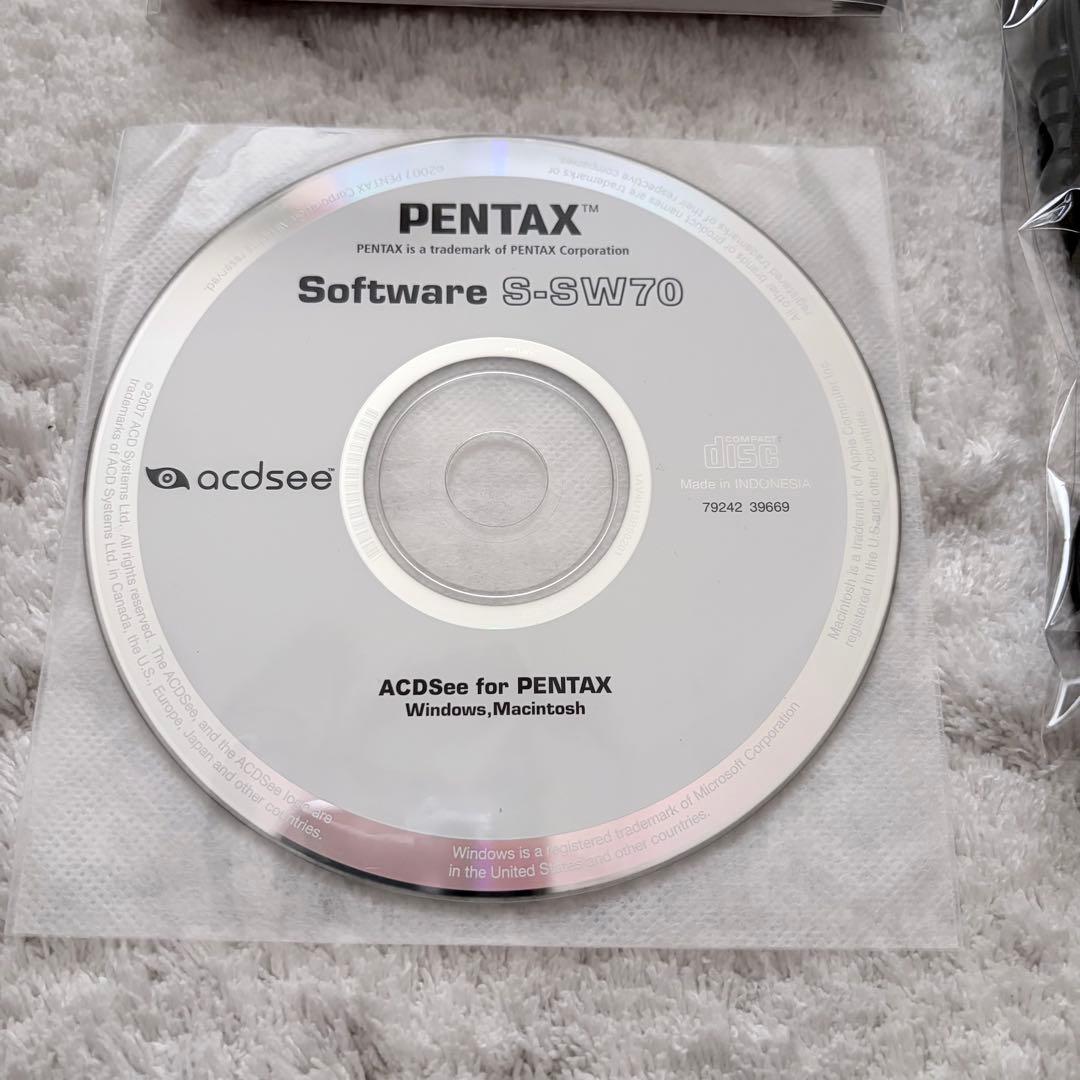 【動作品】PENTAX ペンタックス Optio M40 レトロコンデジ 茶色