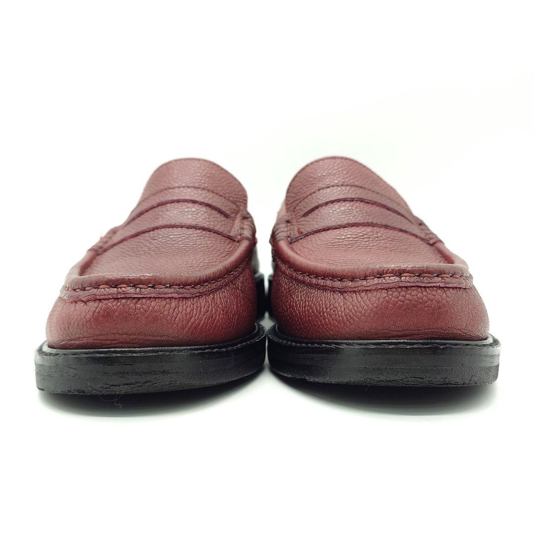 Paraboot パラブーツ シボ革レザー レディース ローファー 24cm相当