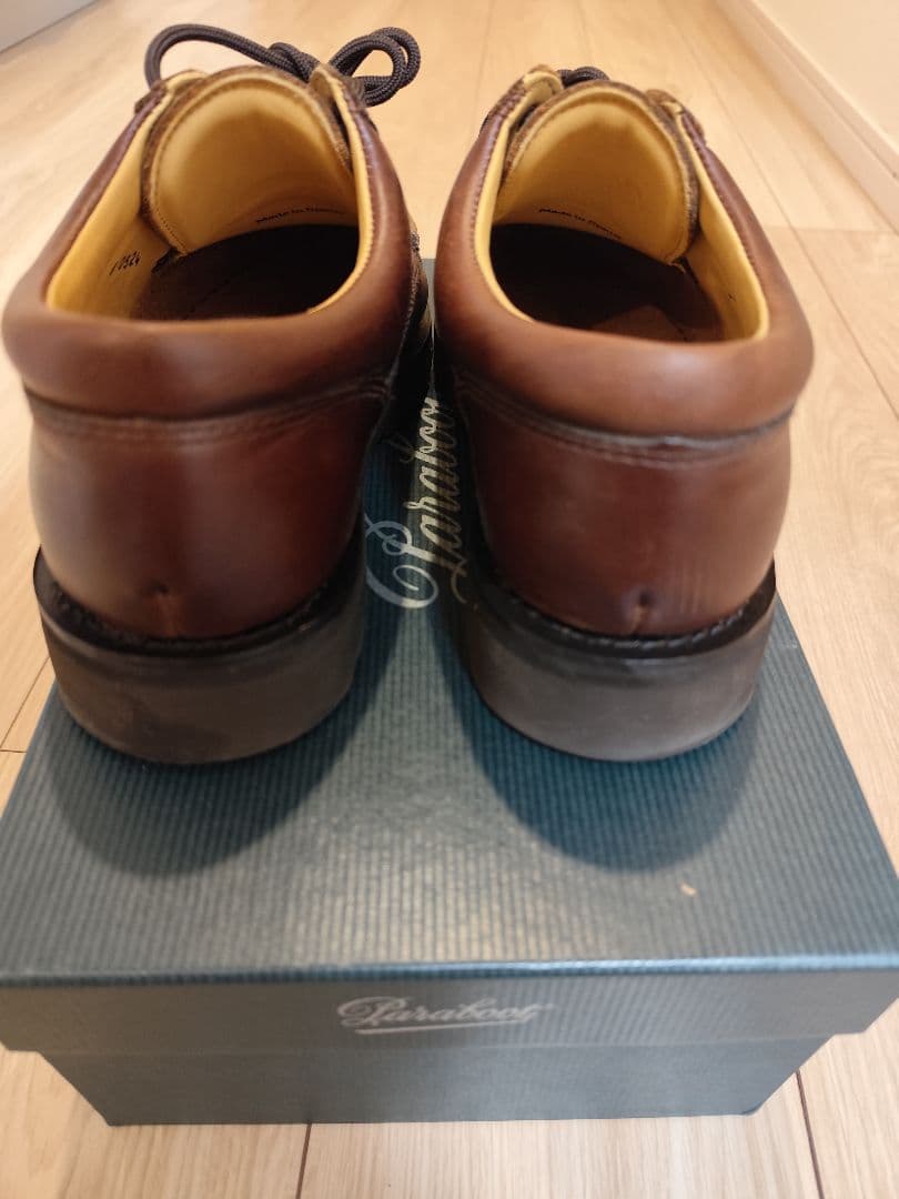 パラブーツ　ティエール　マロン　Paraboot Thiers UK6.0