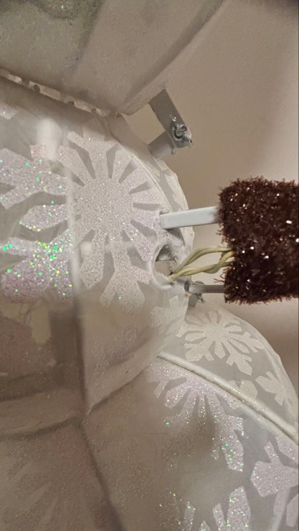 アナと雪の女王 オラフ イルミネーション オブジェ