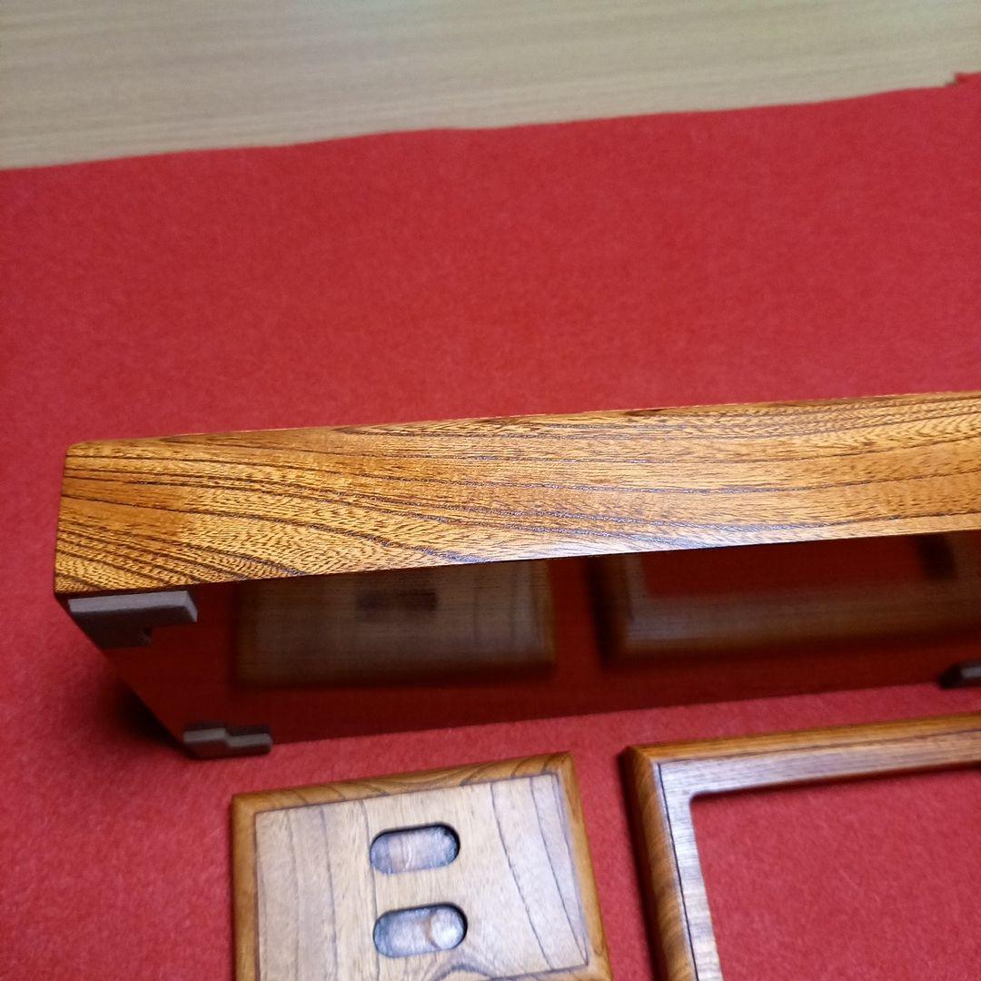 けや木の一枚もの煙草入れのついた灰皿
