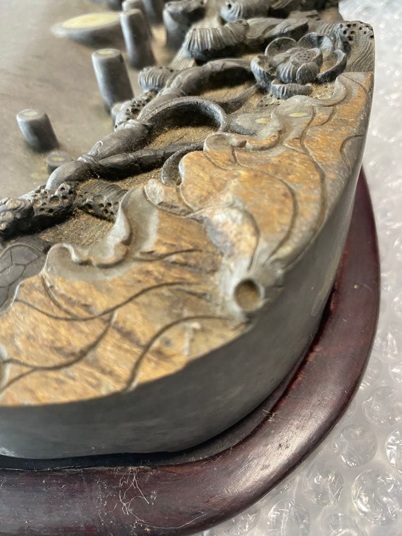 彫刻大型硯