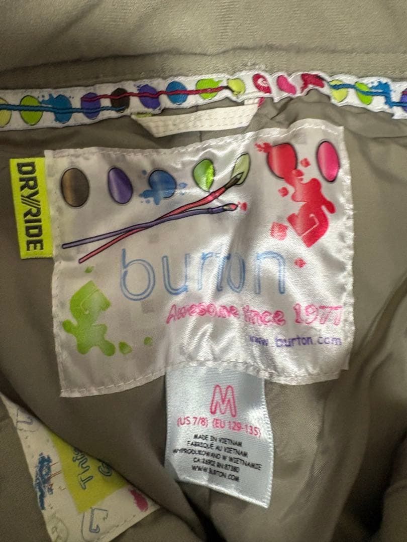 Burton スノーウエアピンク上下セット