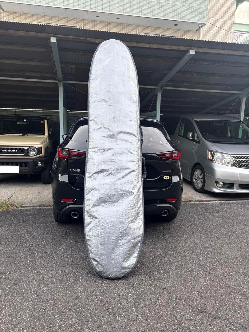 AIPA ロングボード サーフボード シングルフィン ハードケース付