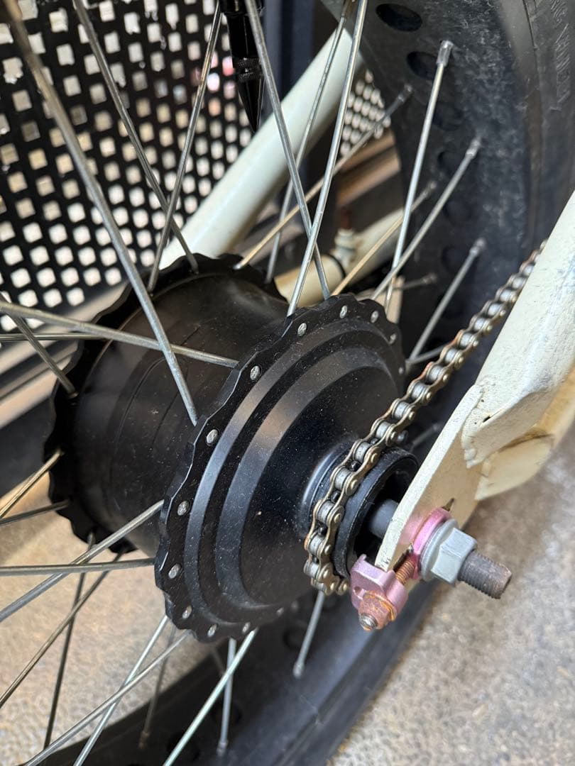 チョッパー型 電動自転車 ビーチクルーザー