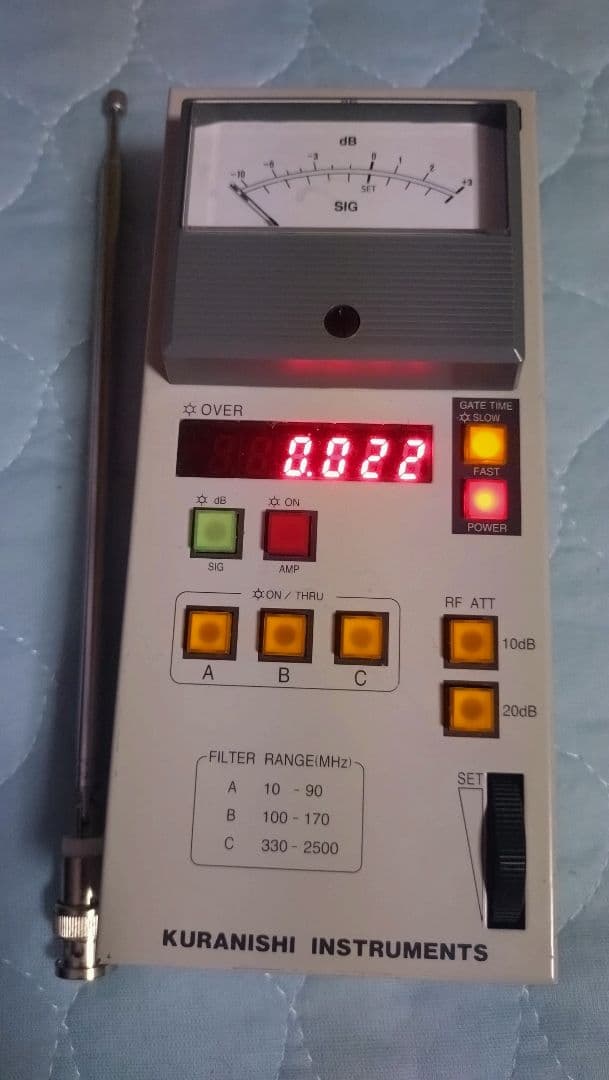 クラニシ　LA-310　電界強度計