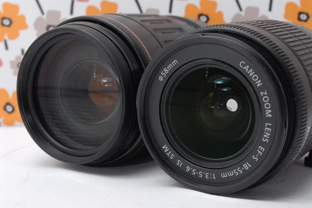 ❤Canon Kiss X8i❤バッテリー２個付き❤Wレンズ❤Wi-Fi転送❤