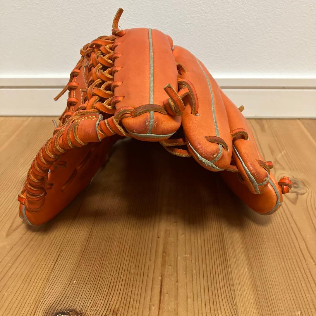 Wilson D-MAX 軟式グローブ オレンジ