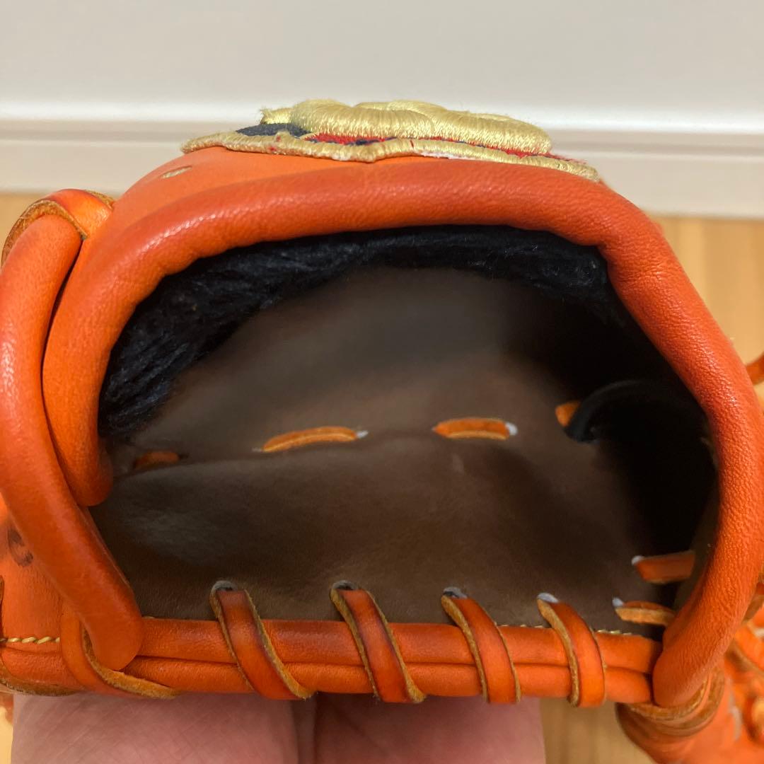 Wilson D-MAX 軟式グローブ オレンジ