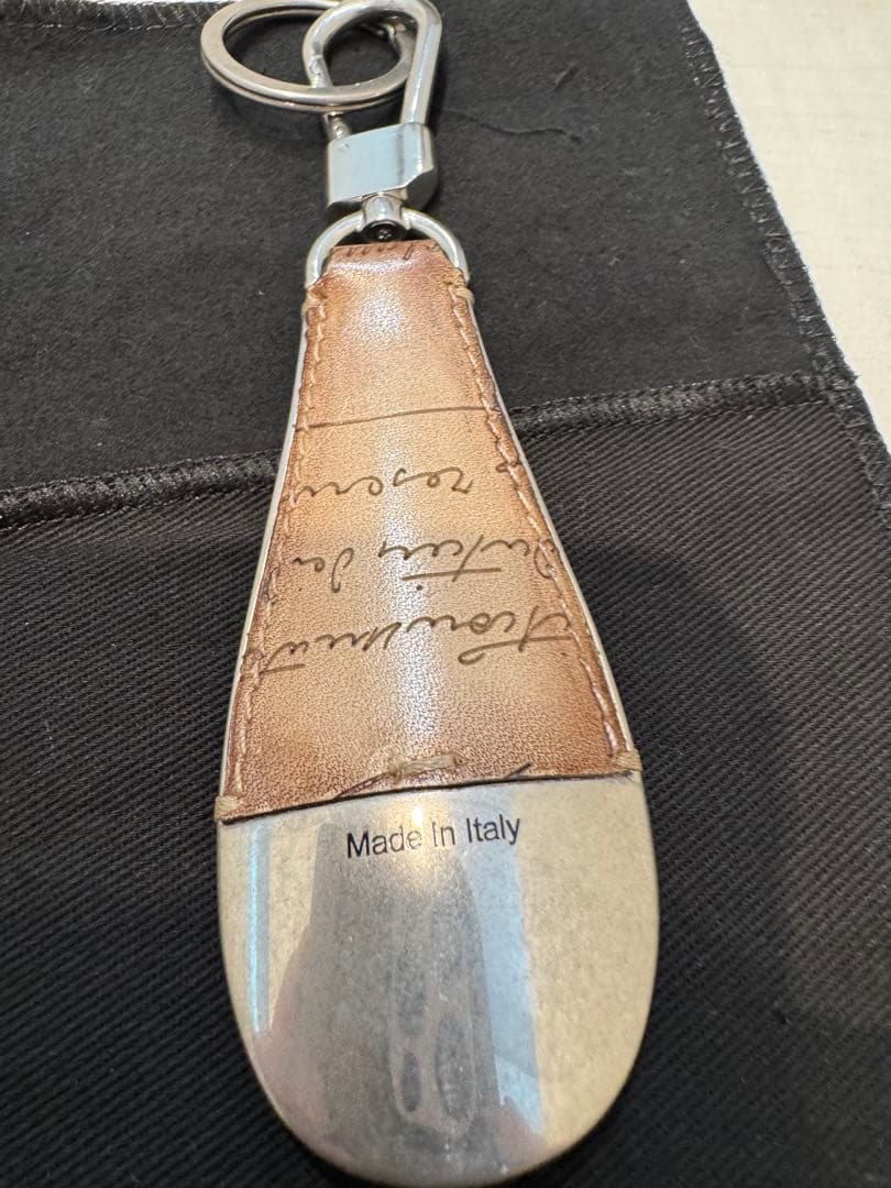 ベルルッティ スプーン型キーホルダー Made In Italy シューホーン