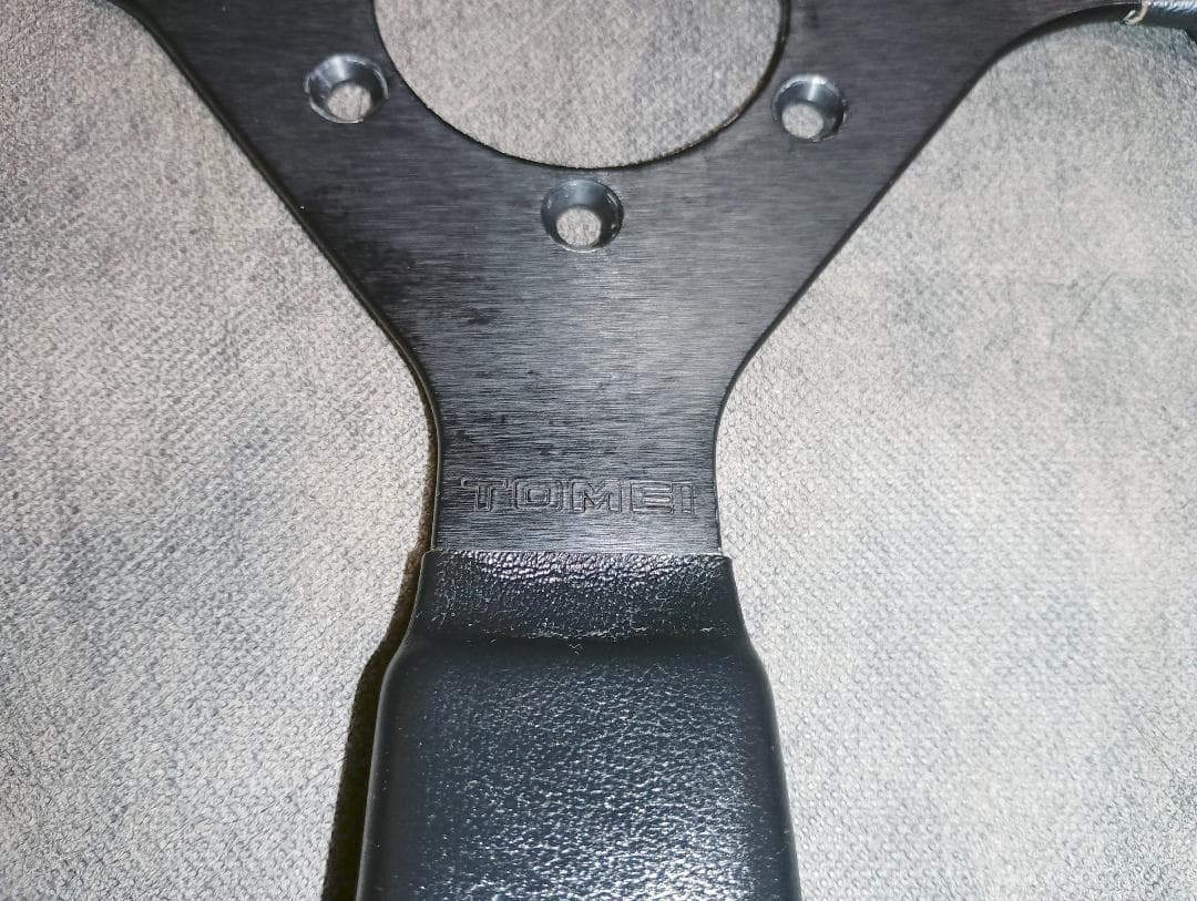 当時物 TOMEI 東名自動車 ステアリング MADE IN ITALY