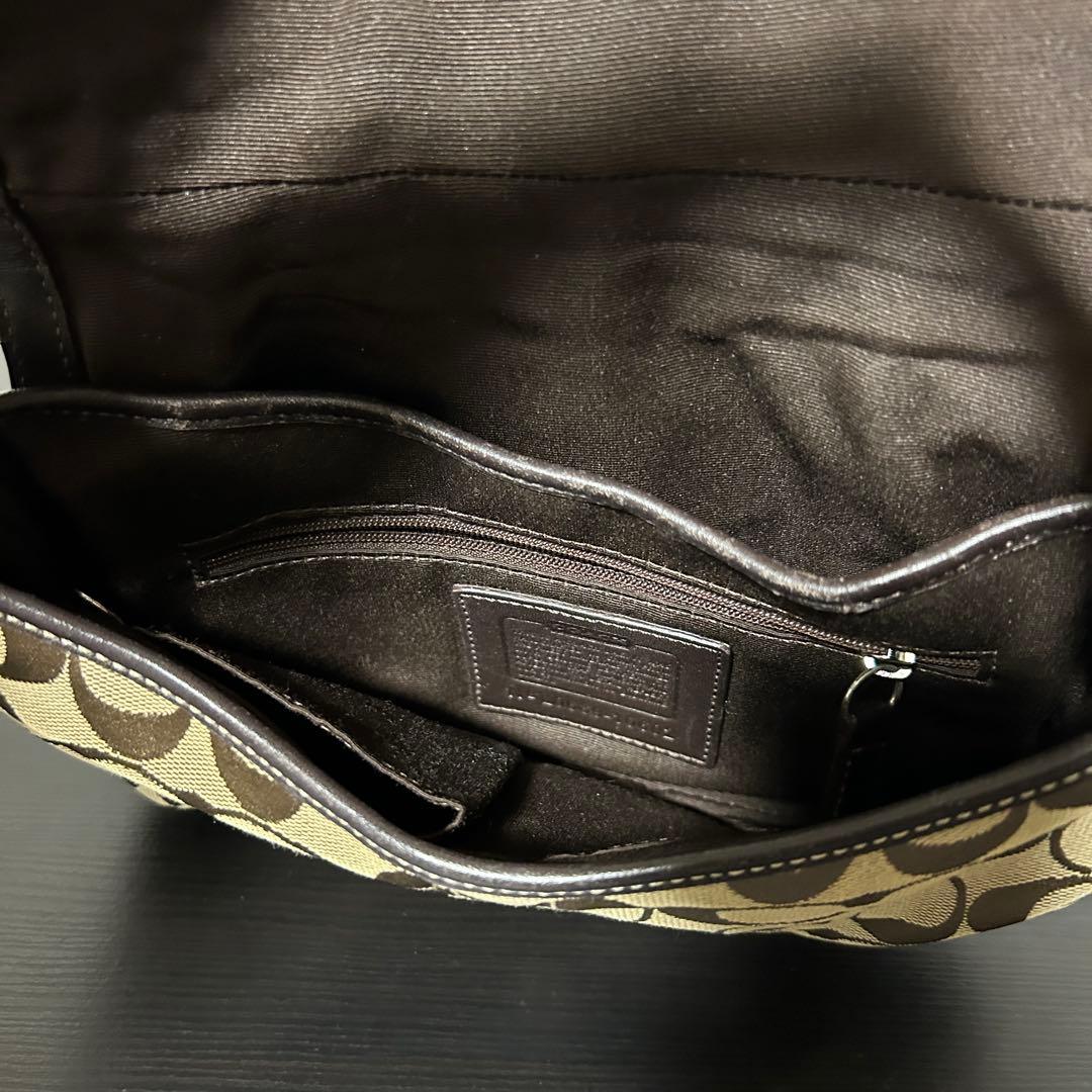 極美 COACH コーチ シグネチャー ソーホー ワンショルダーバッグ