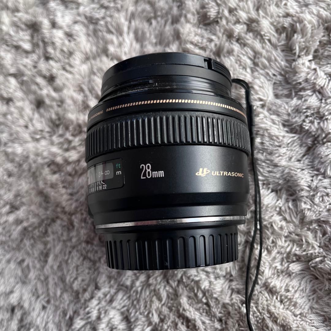 canon EOS kiss x71 レンズEF 28mm F1.8 USM