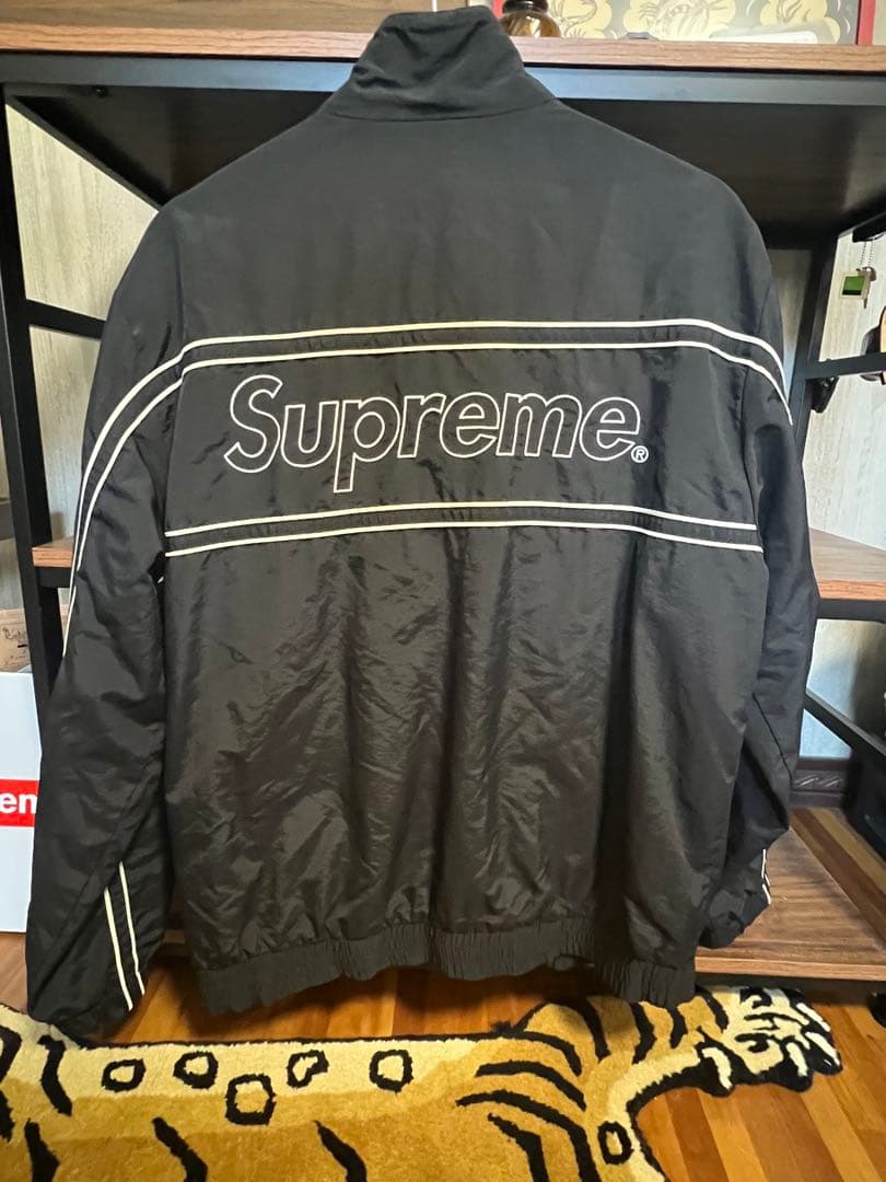 【美品】Supreme ブラック ナイロンジャケット M