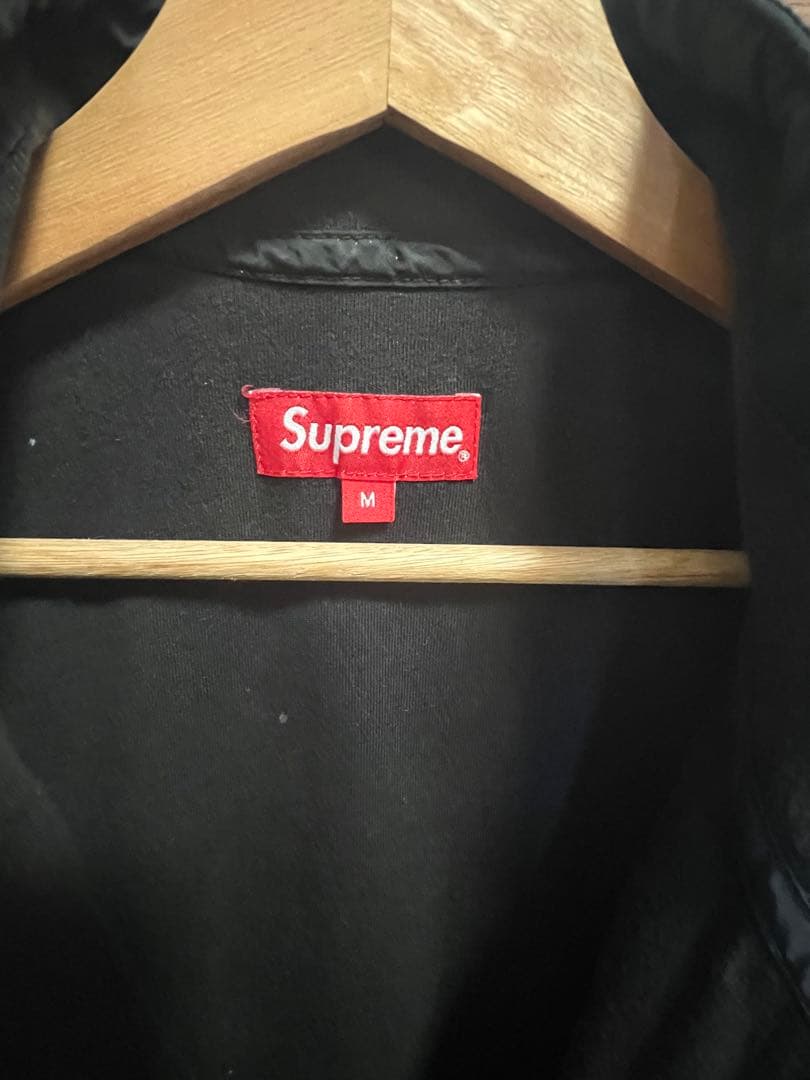 【美品】Supreme ブラック ナイロンジャケット M