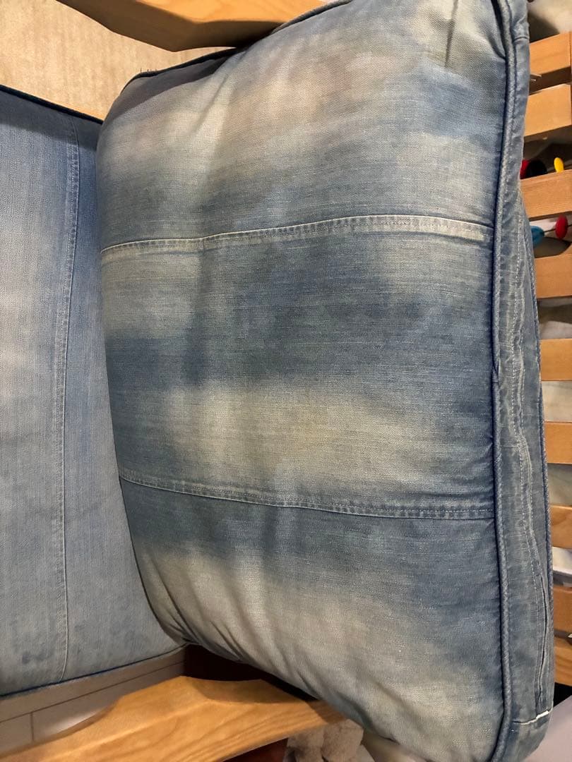 WTW 1シーターTISMO ティズモ　デニムソファ　1人掛け　シングル