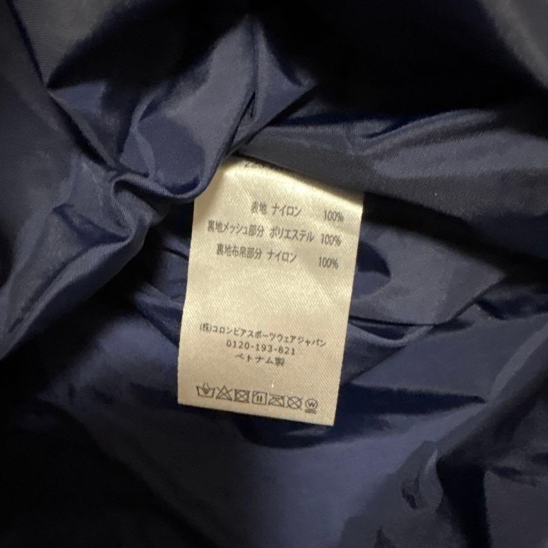 美品コロンビア防水透湿機能オムニテックColumbia3wayアウターM 濃紺