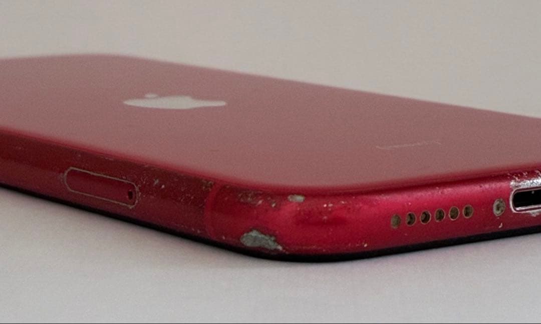 【画面修理歴有】【68％】【箱付き】iPhone11 レッド 128GB