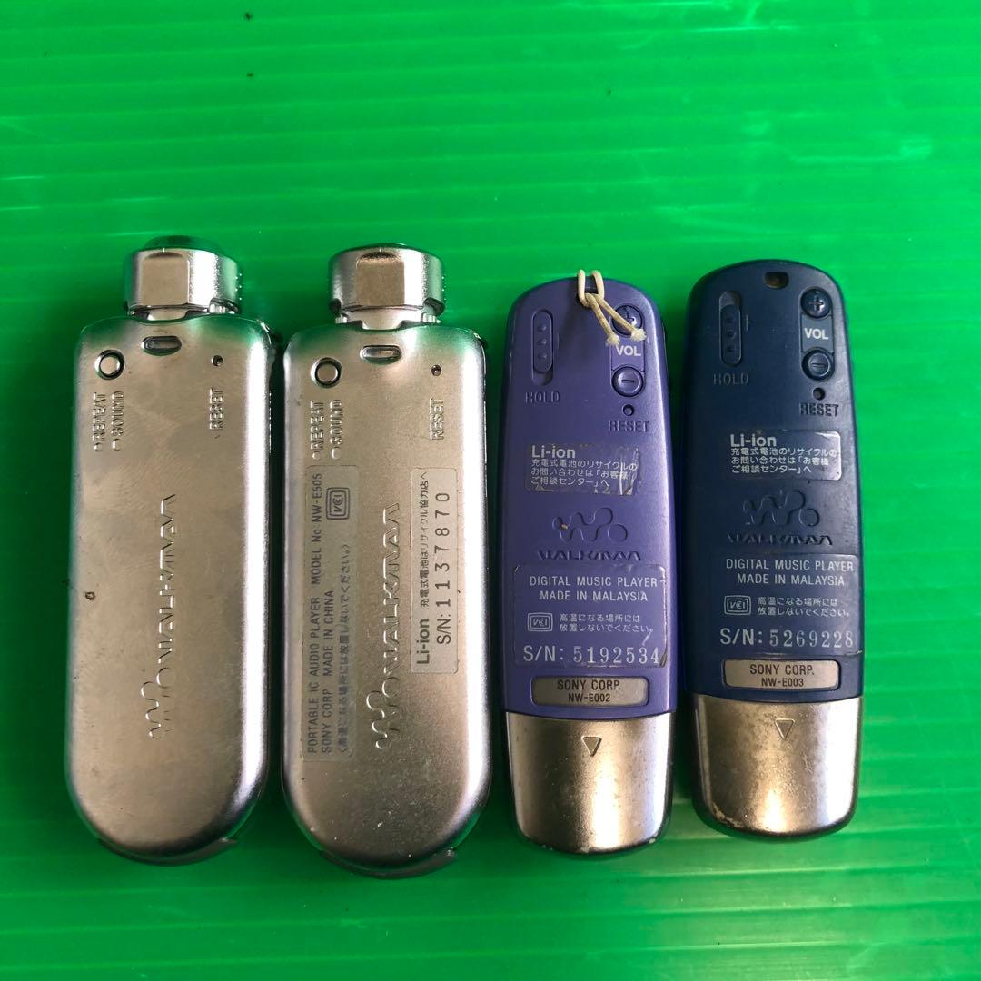 SONY NW-E002 NW-E003 NW-E505 デジタル音楽プレーヤー