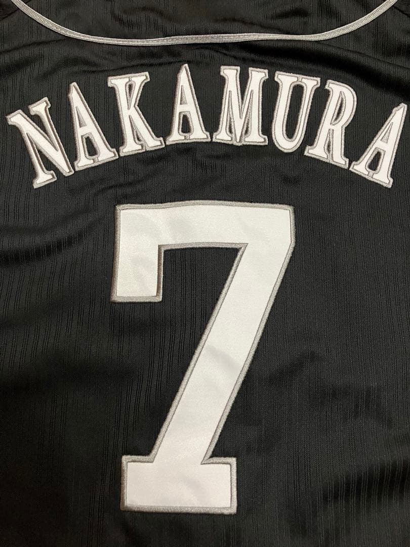 中村晃　ユニフォーム　福岡ソフトバンクホークス　レプリカ　ビジター　XL