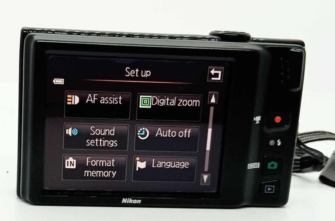 Nikon COOLPIX S6100 デジカメラ 7倍光学ズーム 充電器付き