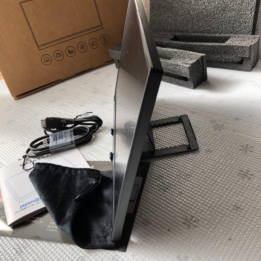 【中古】MAGICRAVEN ポータブルモニター　15.6インチ　スタンド付き