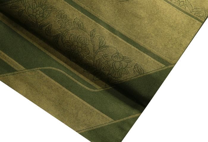 【送料無料】澤屋重兵衛　特選西陣袋帯　金彩唐草模様　六通柄袋帯　未使用品