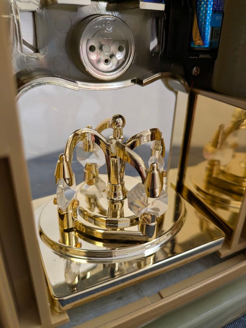 SEIKO アーチ型振り子置時計 グリーン