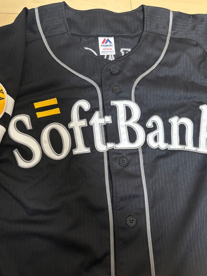 福岡ソフトバンクホークス 柳田悠岐 ユニフォーム ビジター M